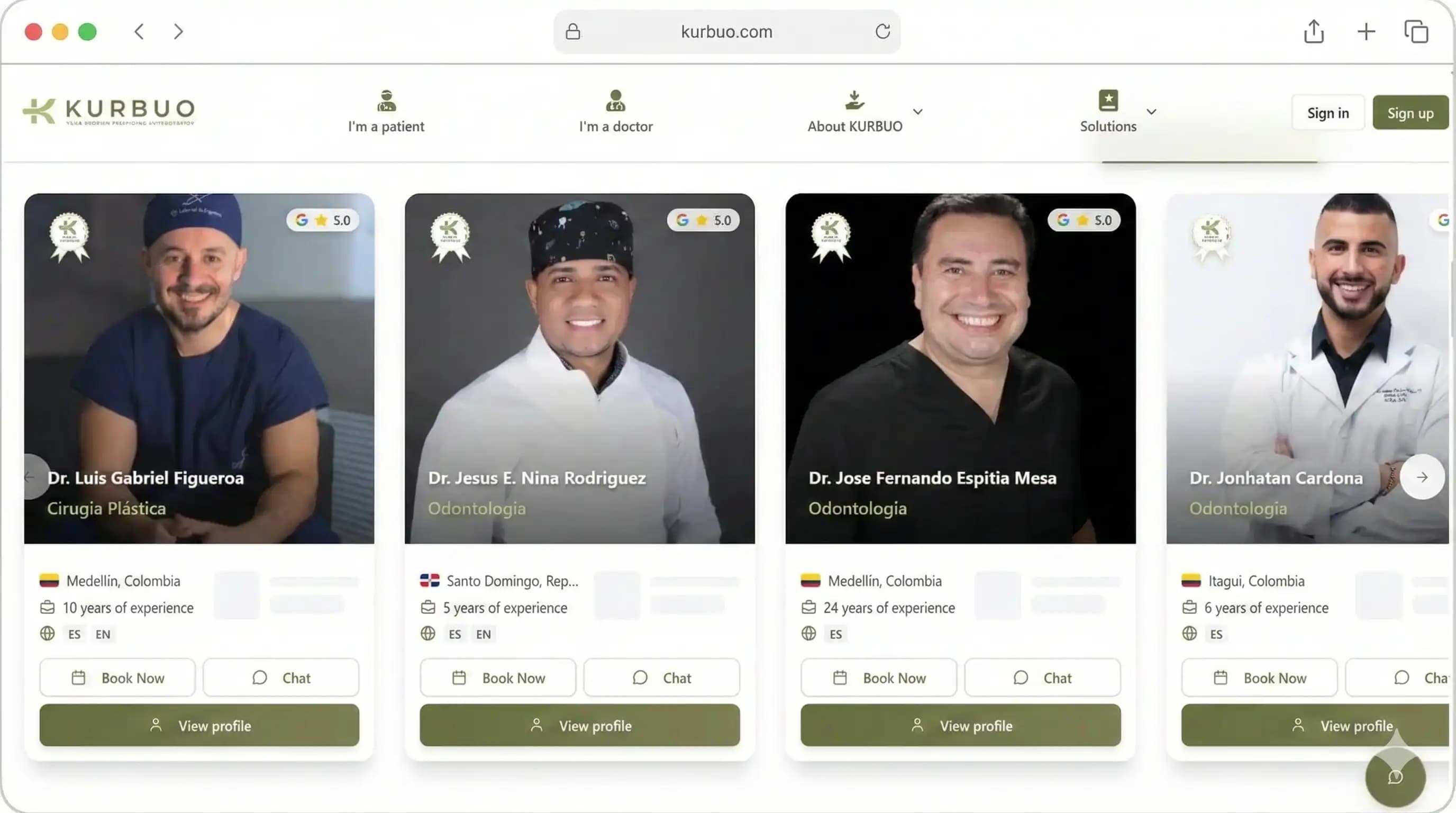 Paso undefined: Choose your doctor and schedule